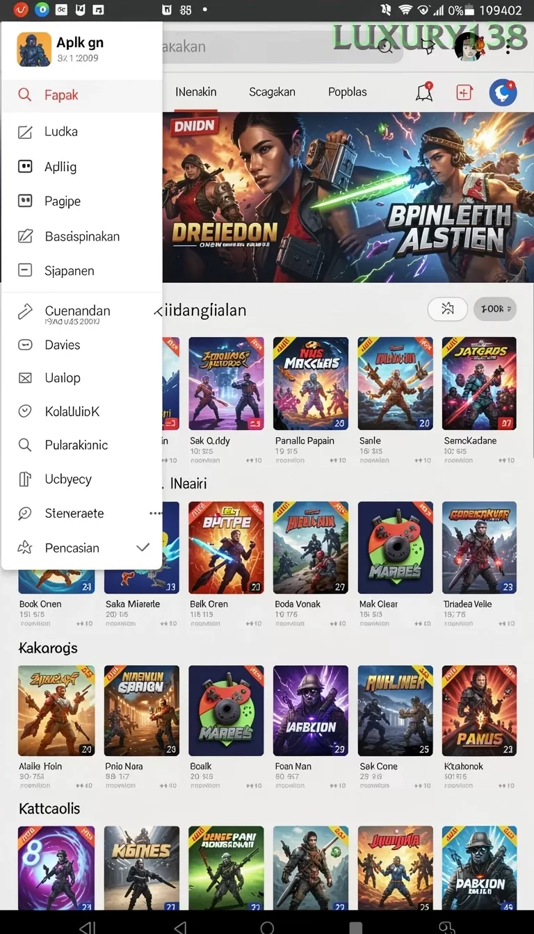 Screenshot Golden Horns nomor 1